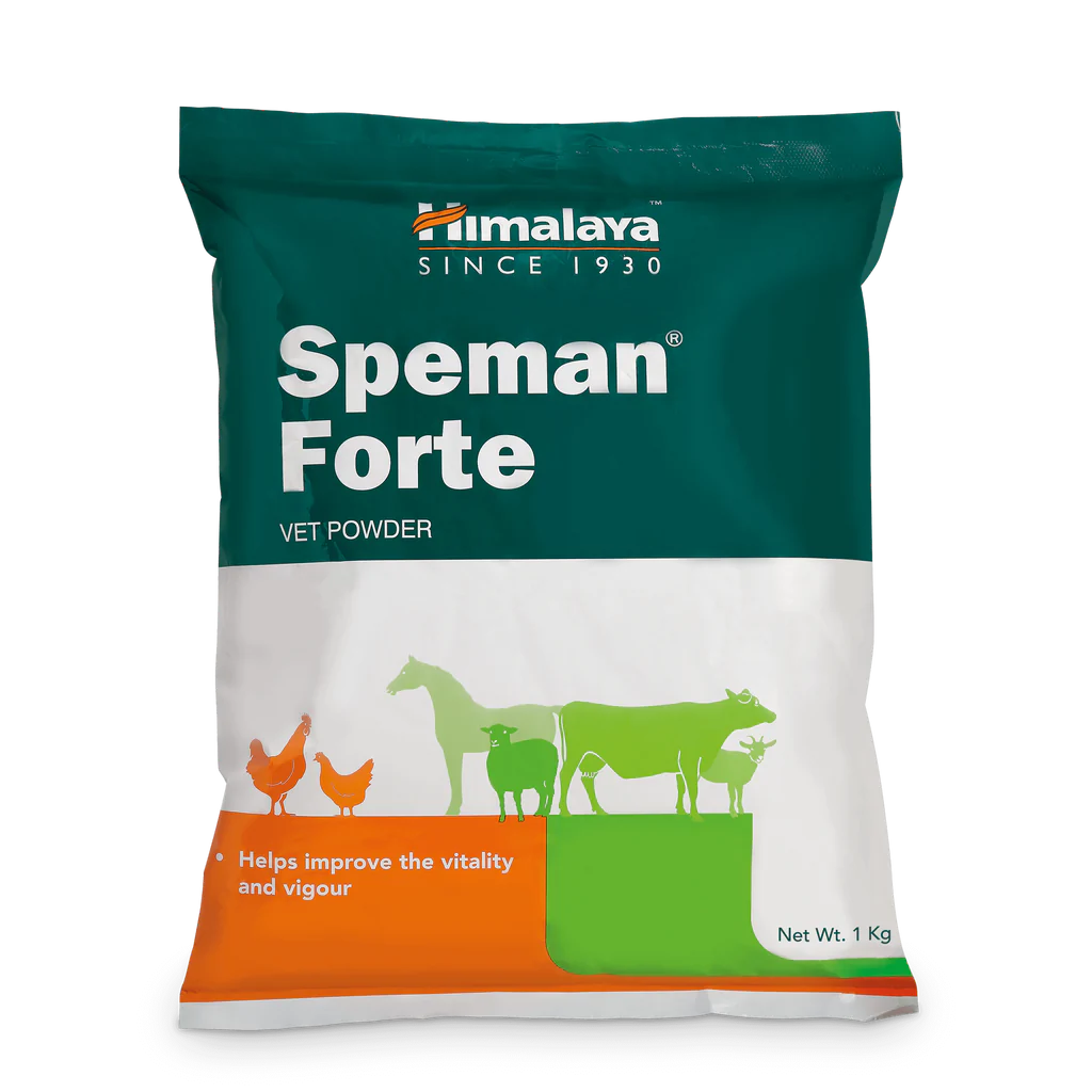 Himalaya Speman Forte Vet Powder 1kg | Fertility Supplement for Poultry ...