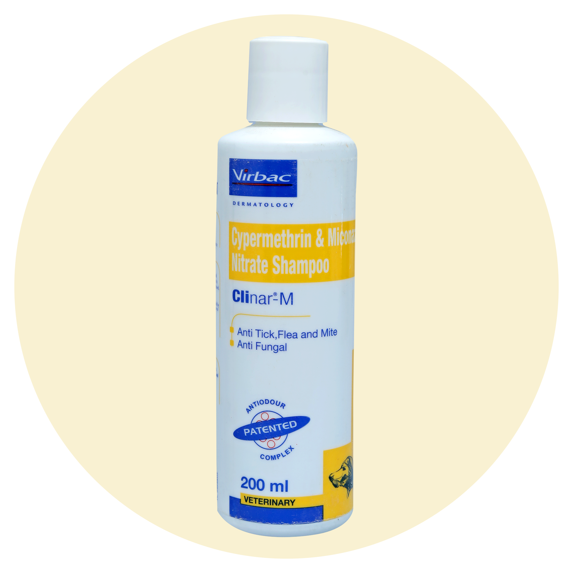 Virbac Clinar M Shampoo for Dogs and Cats 200ml Sukadev Animal Care
