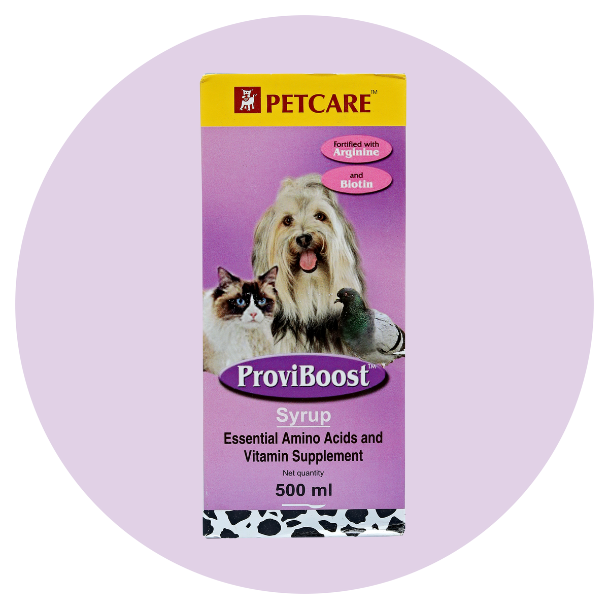 Proviboost Supplement Syrup for Dogs 500 Ml Sukadev Animal Care