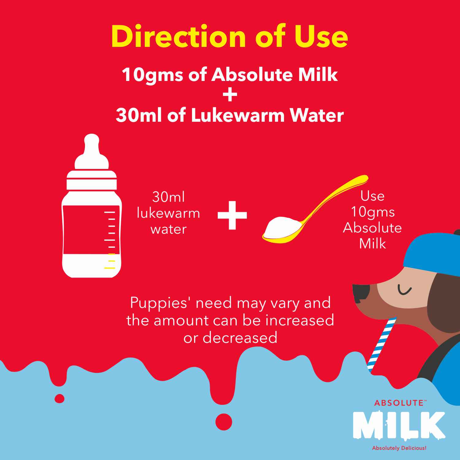 Drools Absolute Milk for Newborn Puppies - Main Image