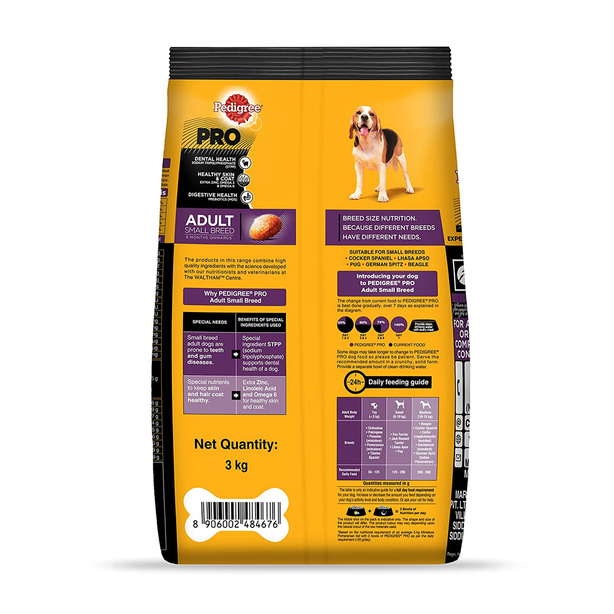 Pedigree Pro Adult Small Breed – Sukadev Animal Care
